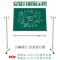 黑板讲课家用白板挂式儿童黑板墙支架式写字板画板粉笔家庭可擦写