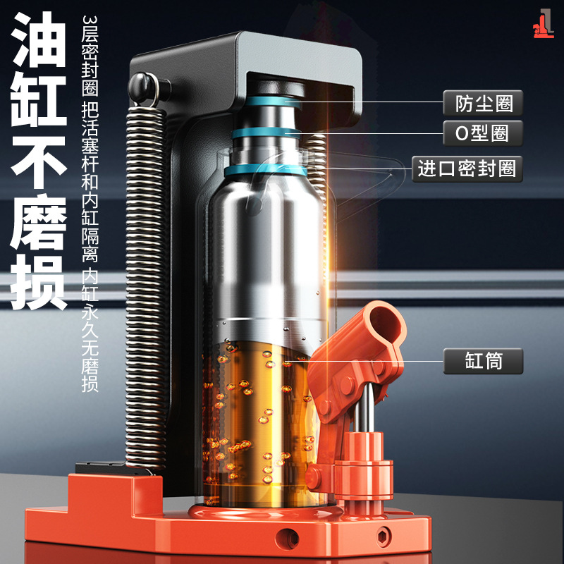 威百达鸭嘴式重型一体起升起道机立式跨顶液压爪式千斤顶 顶部20吨 爪部10吨(电动款)高清大图