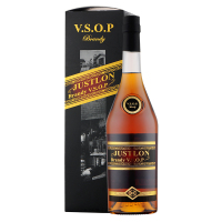 加狮(JUSTLON)西班牙进口洋酒8年橡木桶陈酿级白兰地VSOP瓶装 700ml 40%vol.