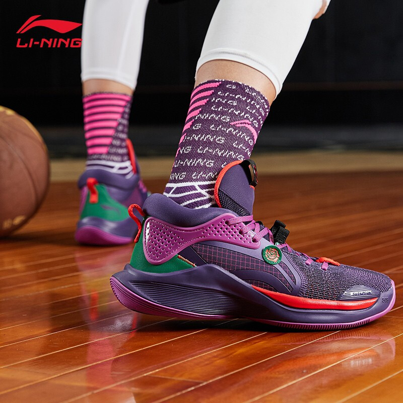 李宁篮球鞋cj迈克勒姆男鞋新款男球鞋减震透气实战运动鞋abpq049