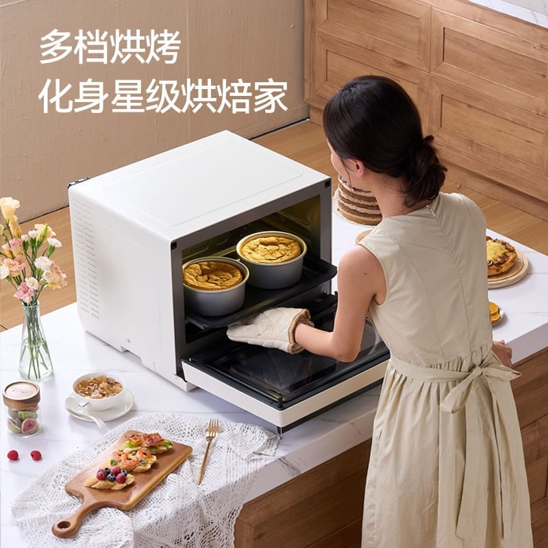 [全新上市]凯度台式微蒸烤B8三合一蒸箱烤箱家用大容量