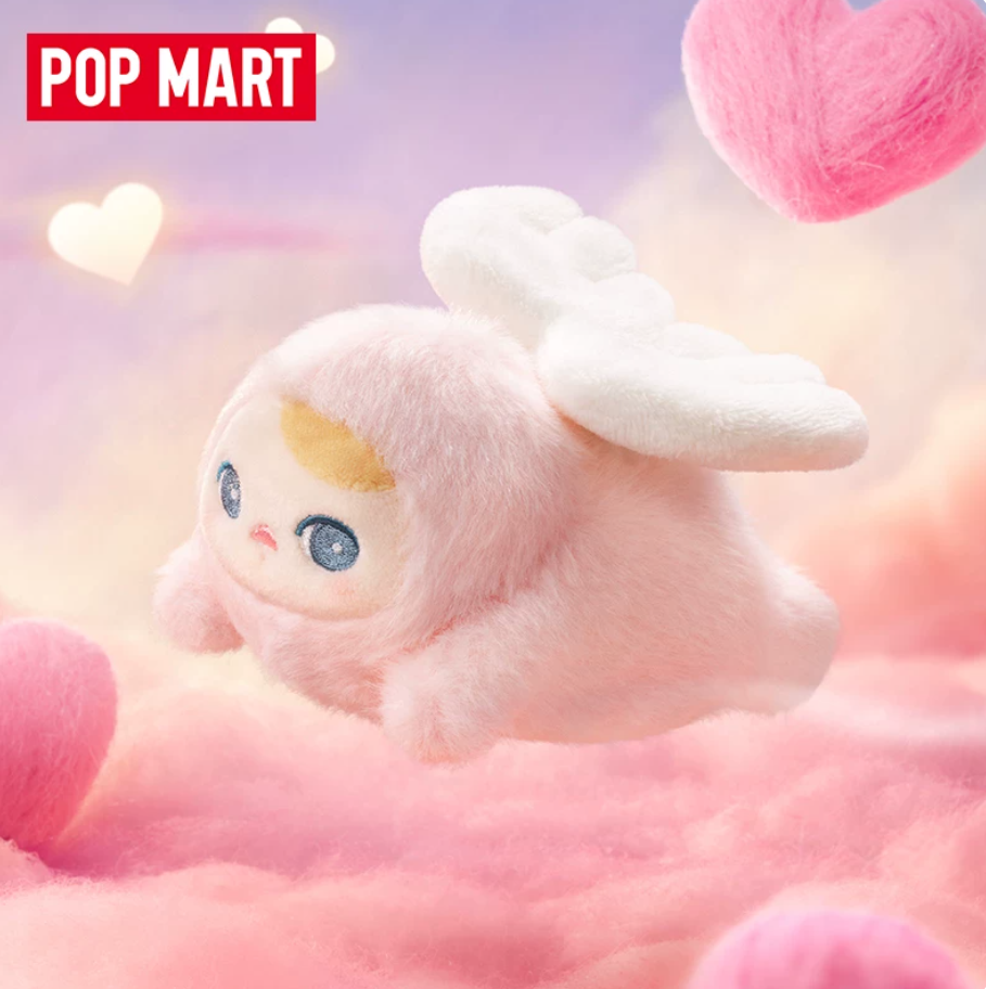 POPMART泡泡玛特PUCKY 精灵飞行系列毛绒挂件盲盒玩具高清大图