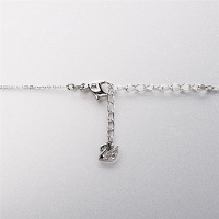 SWAROVSKI 施华洛世奇 Swan渐变黄色大天鹅人造仿水晶项链锁骨链吊坠女5215034 礼物女轻奢饰品