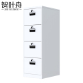 智叶舟钢制柜子四抽四锁460*620*1414mm台