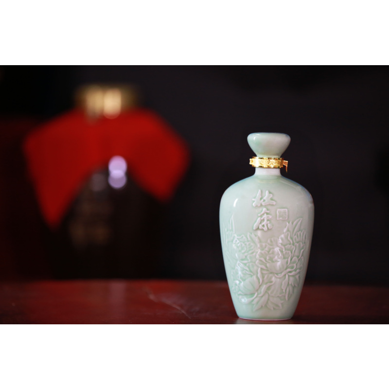 酒厂自营杜康御藏浓香型粮食酒婚宴招待白酒礼盒大容量1.5L高清大图