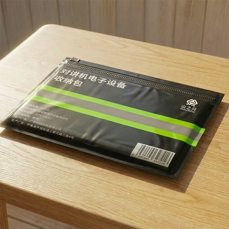 山之只 对讲机电子设备收纳包 23*5*18cm 个高清大图