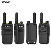 UNIKOO max3.0[双台装] 对讲机 专业民用商用工地医院办公酒店餐饮户外大功率远距离对讲机儿童迷你手台