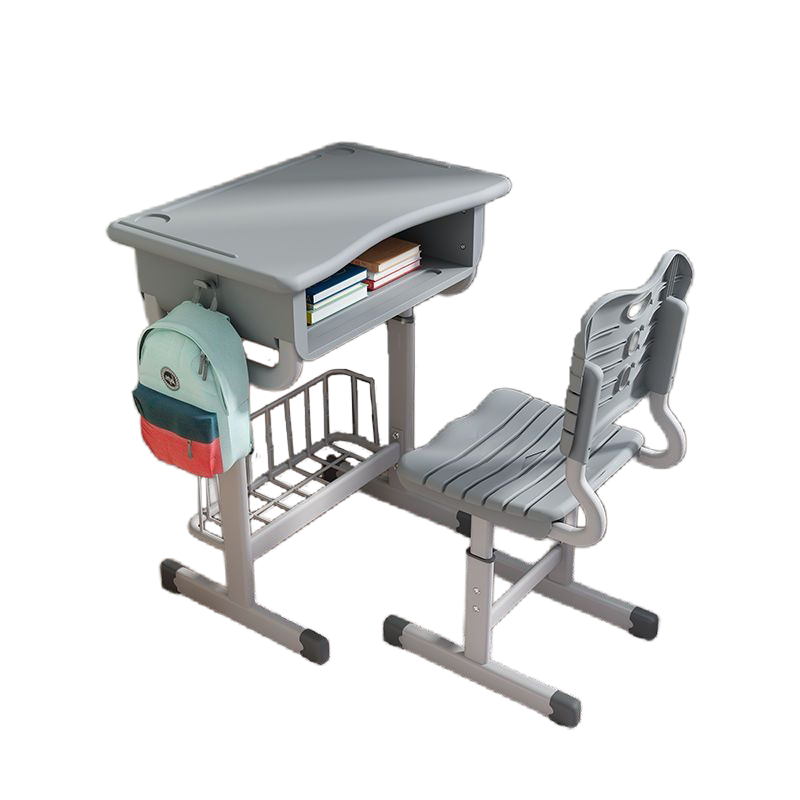 晋舰 学校高中小学生课桌椅ABS加厚教室课桌椅培训补习椅子 款式十四高清大图