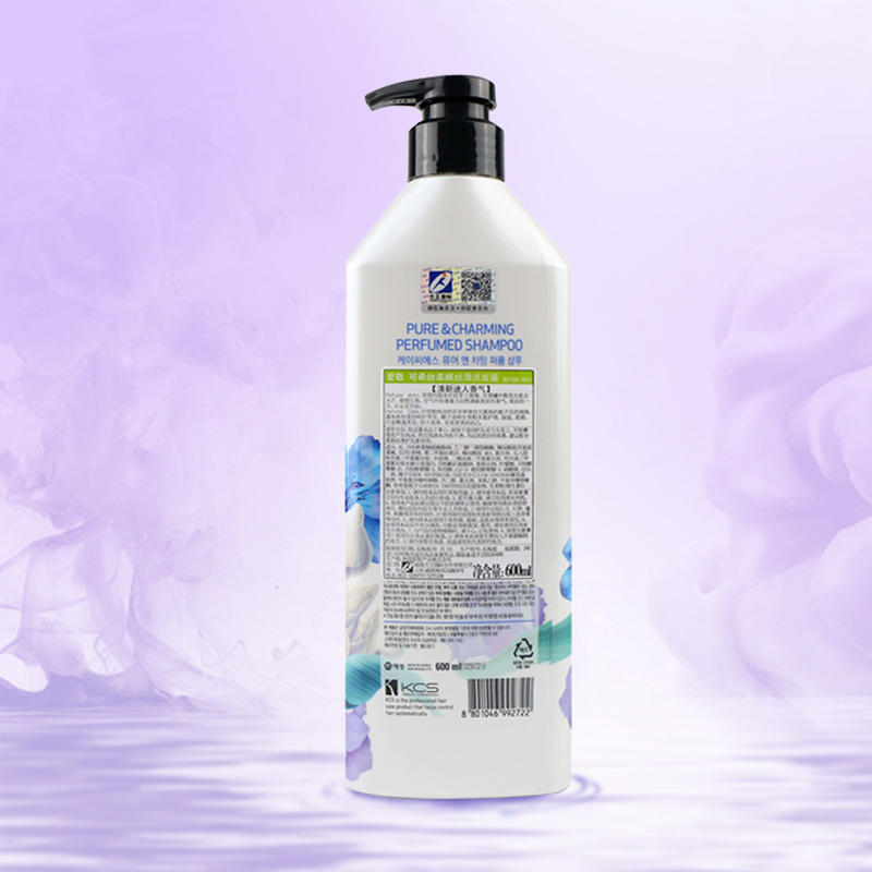 爱敬花香香水洗发水600ml洗头膏洗发液柔顺丝滑韩国进口