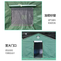 汉诺鑫威户外工程专用保暖帆布防雨棉帐篷布2*2.5m普通款