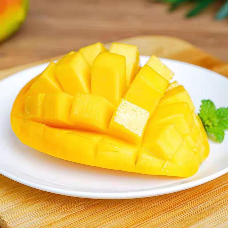 [熊猫鸟]新鲜海南贵妃芒果 净重8.5斤 单果50-100g 热带水果 新鲜水果 香甜可口高清大图