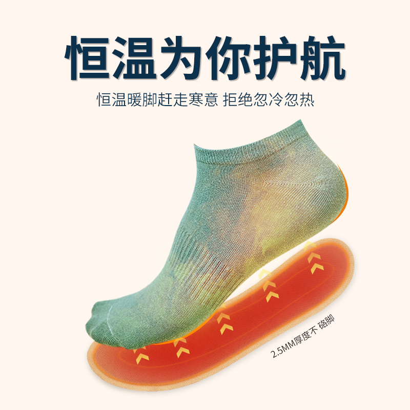 发热鞋垫男女自发热艾草鞋垫可行走暖足贴宝宝贴冬天足底加热脚垫