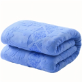 梦丽赛 提花蓝色毛巾被 180cm×220cm±5 (条)