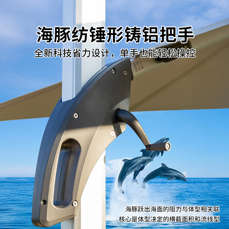 紫叶户外遮阳伞庭院伞大太阳伞罗马伞室外露台花园摆摊户外伞高清大图