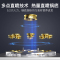 新飞(FRESTEC)燃气灶双灶双眼灶家用液化气灶5.0kW猛火灶具台式嵌入式不锈钢大火力灶台煤气灶