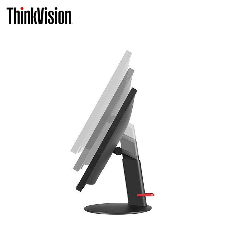 联想ThinkVision TE24-10 23.8英寸IPS FHD电脑显示器 低蓝光 VGA+HDMI+DP接口