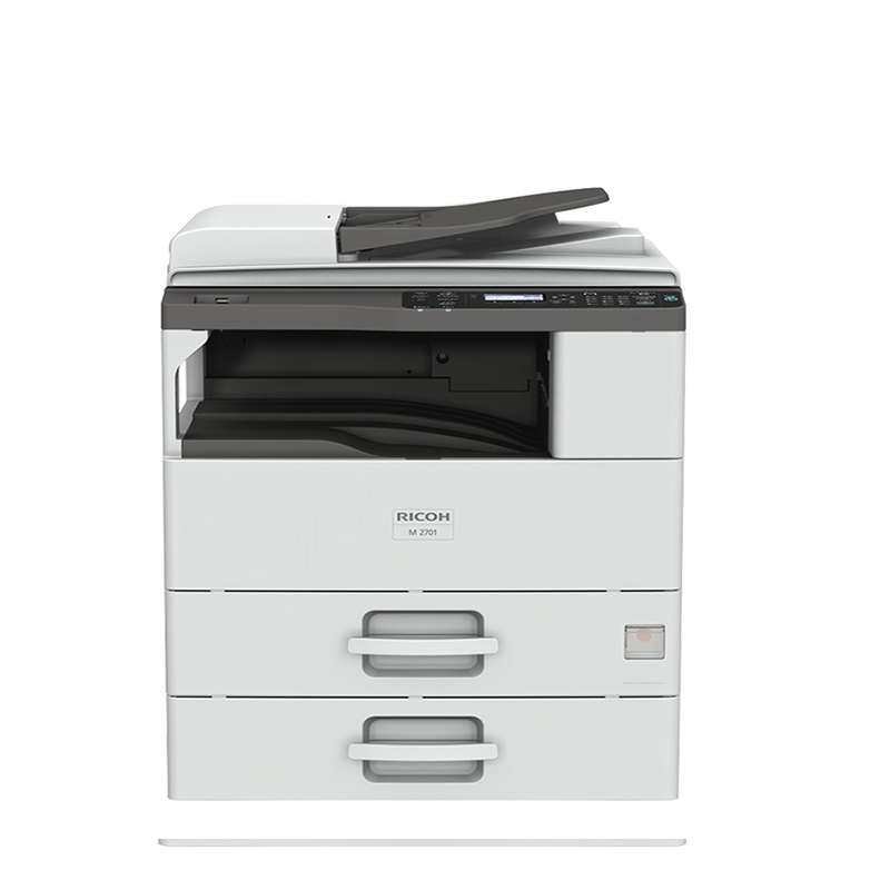 理光(Ricoh)M 2701 A3黑白数码复合机(主机+双纸盒+送稿器)高清大图