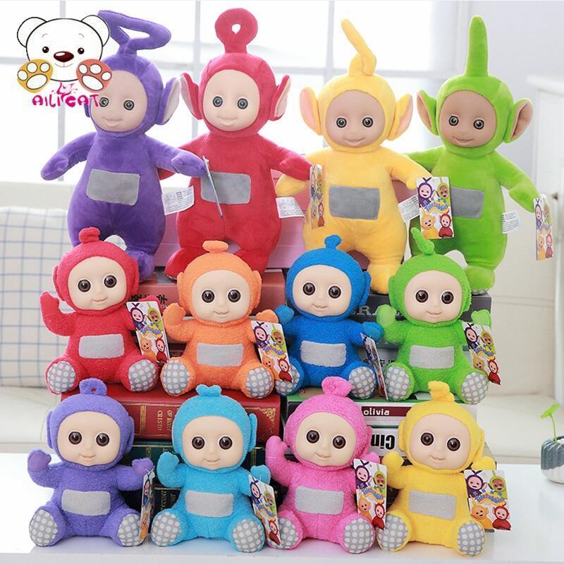 正版天线宝宝毛绒玩具玩偶小波公仔丁丁安抚睡布娃娃生日儿童礼物