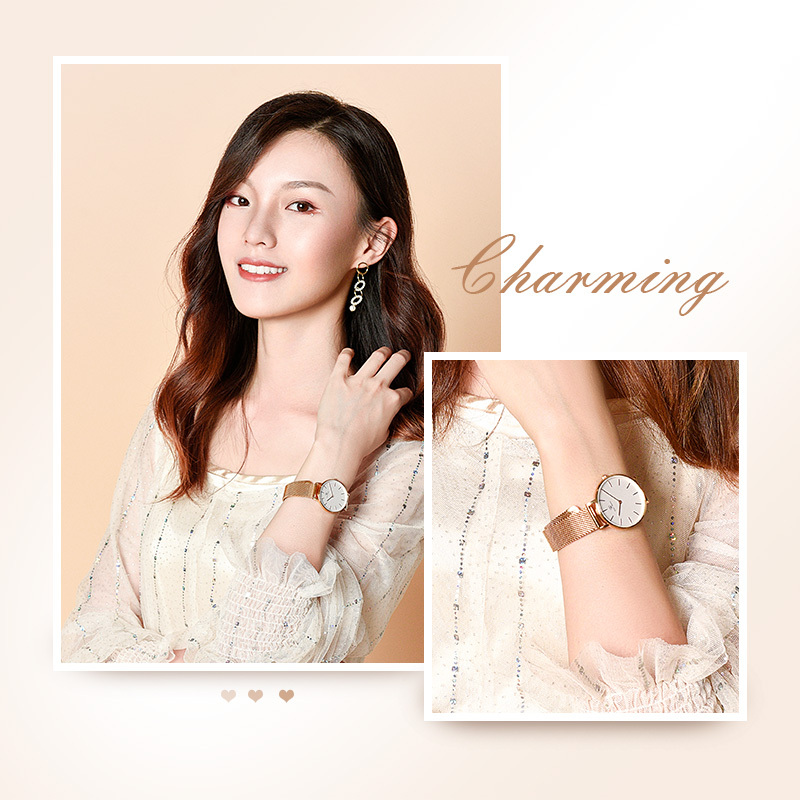 天王表(TIANWANG)手表 女表简约气质女款女士手表生日礼物31021