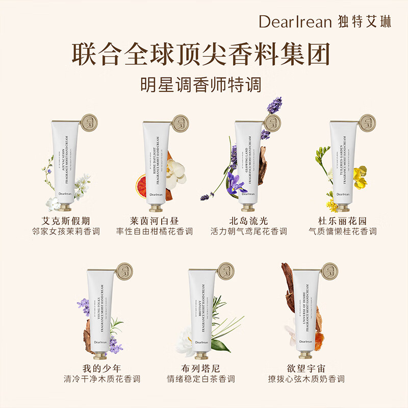 独特艾琳/布列塔尼白茶凝润护手霜35ml高清大图