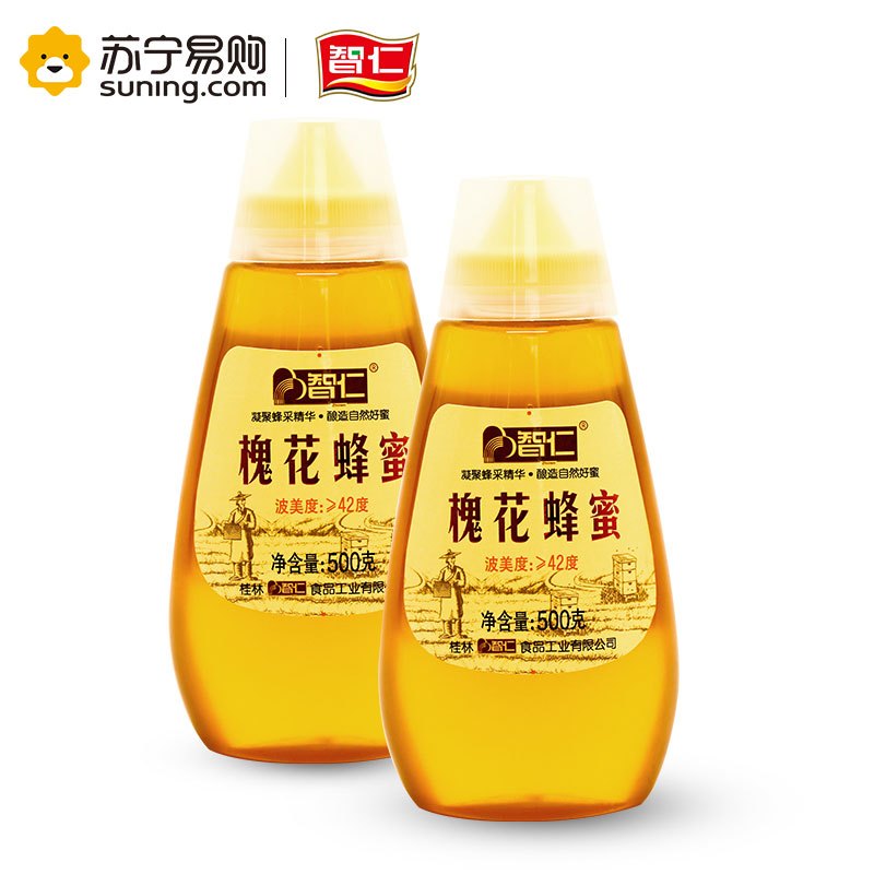 智仁 槐花蜂蜜500g