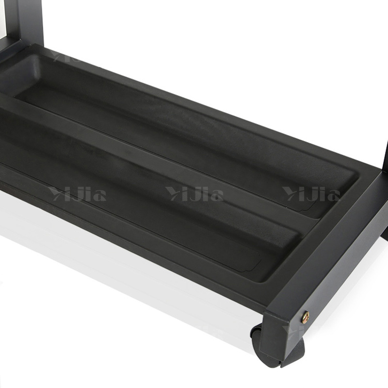 翌嘉YJ4122847 雨伞架大容量伞架商用酒店铁艺含锁雨伞收纳架 加高款6头含6把伞高清大图