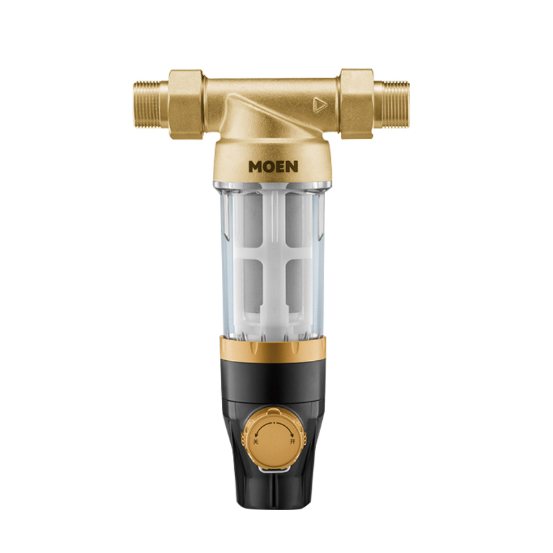 摩恩(MOEN)前置过滤器家用反冲洗自来水管全屋进水净水机净化机PF1000