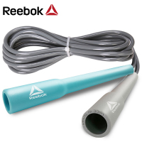 锐步(REEBOK)跳绳 防滑耐磨橡胶跳绳 可调节运动跳绳