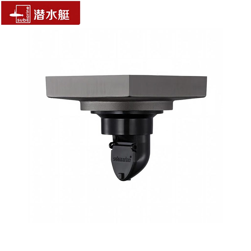 潜水艇黄铜镀镍地漏MTD50-10B/个高清大图