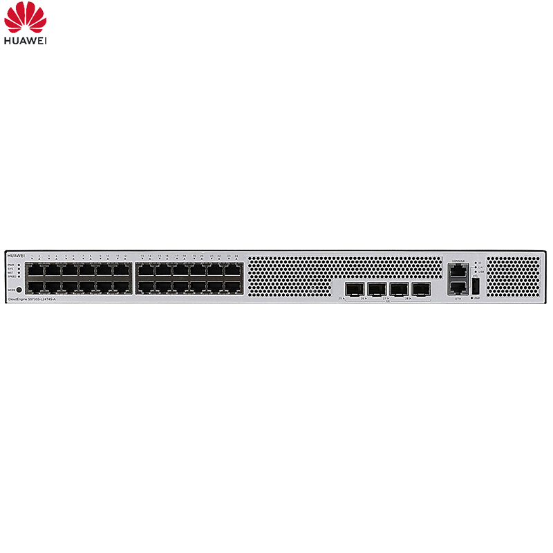 华为(HUAWEI)S5735S-L24T4S-A企业级交换机((24个以太网端口 4个千兆SFP 交流供电)