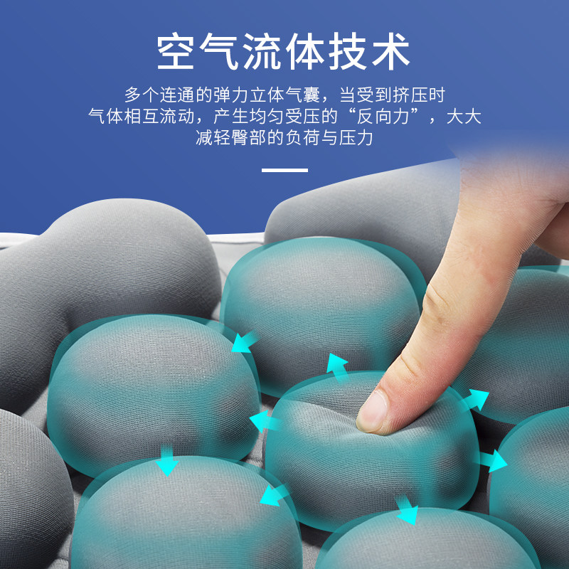 爱护佳痔疮坐垫防褥疮座垫医用老人轮椅臀部术后充气圈子气垫床单人透气高清大图