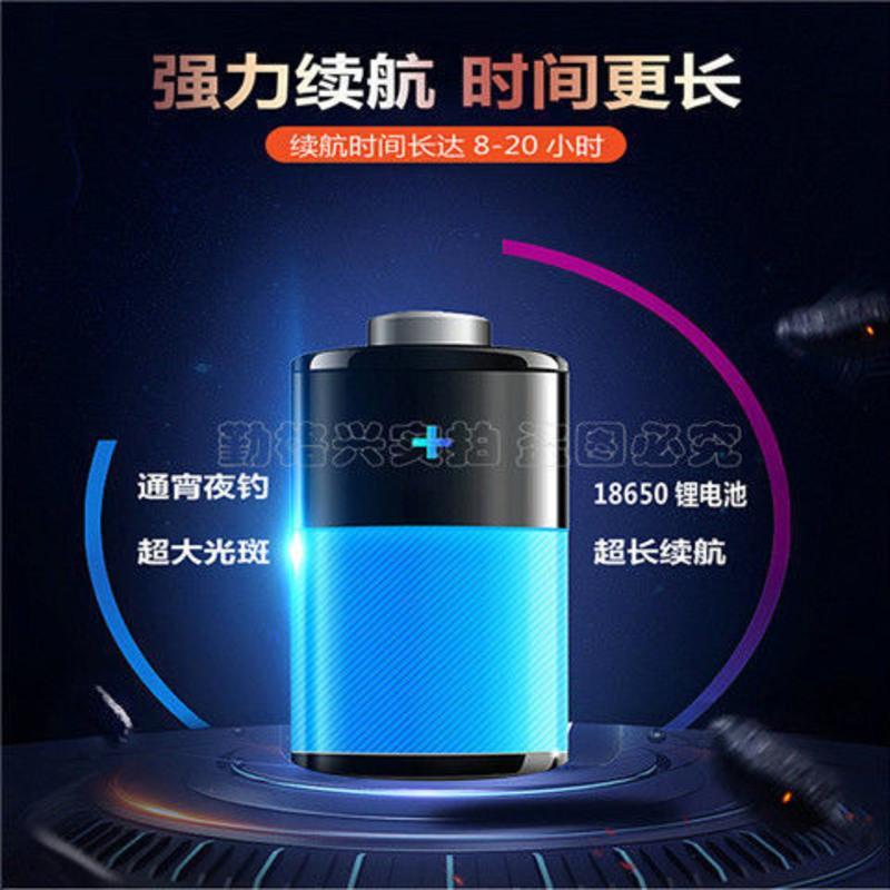 30W特价铝圈款 LED头灯强光充电超亮头戴式夜钓鱼超轻小号远射矿灯户外照明