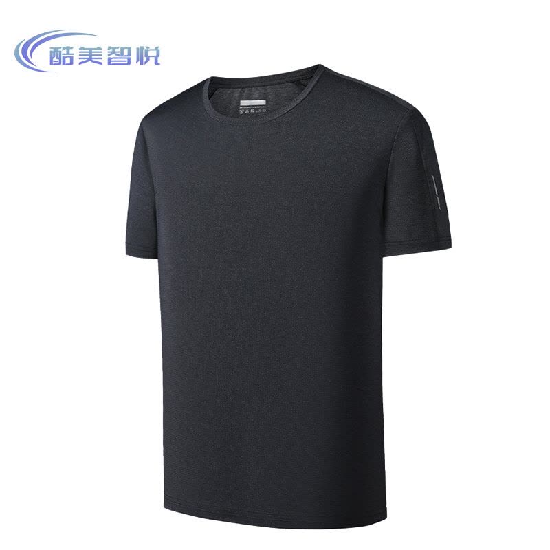 酷美智悦 速干衣T恤黑灰 KM-BH472 件图片