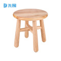 先围 木凳 入榫圆凳高25cm 个