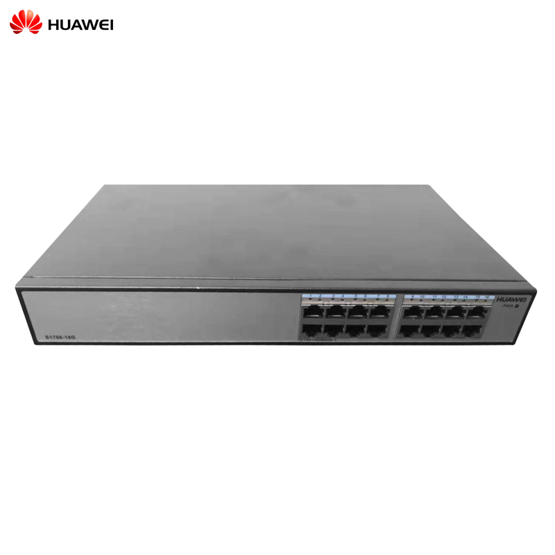 华为(HUAWEI)S1700-16G 16口全千兆非网管企业交换机 宽带网络监控交换器分流器
