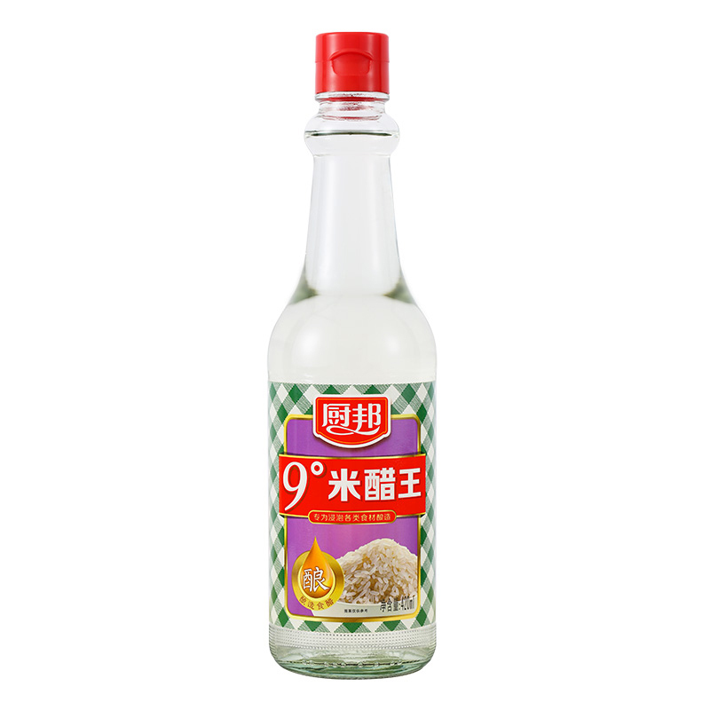 厨邦9度米醋王420ml 陈年酿制 醋清味浓 食用香醋白醋