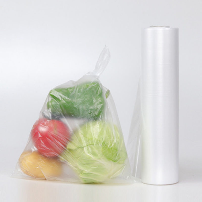 浦帝(PuDi) 超市商用白色加厚款食用级连卷袋子 25*35cm 中厚款 约500只每卷高清大图