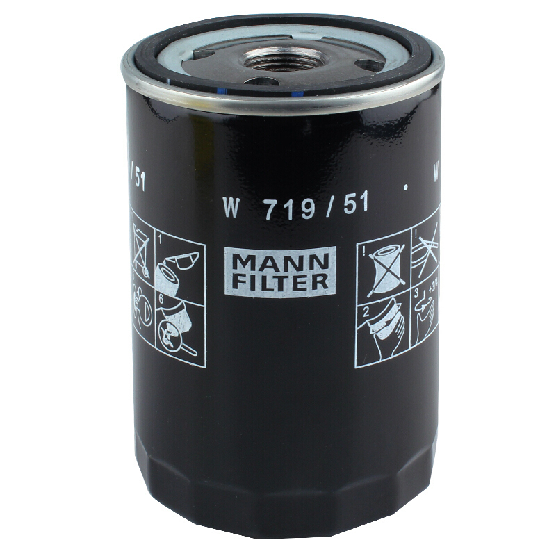 曼牌(MANN)机油滤清器W719/51适用于荣威750 MG7 2.5L