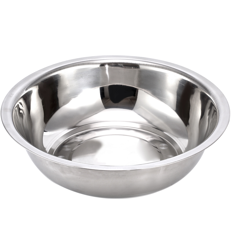 洗脸盆不锈钢盆家用大盆洗菜盆和面盆钢盆汤盆饭盆斗盆铁盆洗脚盆通用