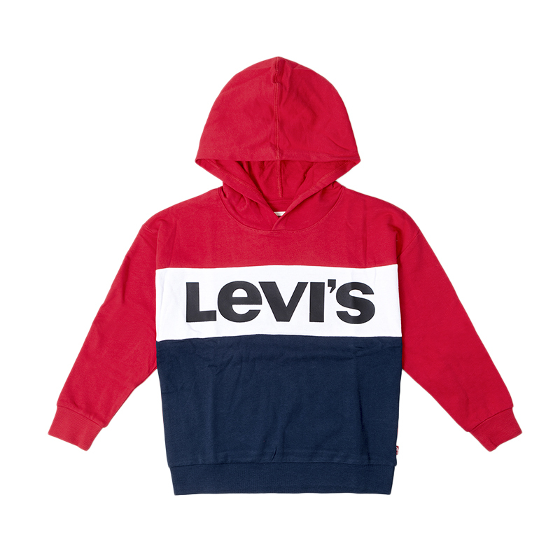 李维斯儿童(LEVI’S KIDS) 男童针织连帽套头衫 81621HO638U09