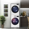 LG FY11WX4+RC90V9AV2W 洗烘套装组合全自动滚筒蒸汽除菌11kg洗衣机原装进口热泵式9kg烘干机