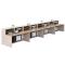 铭思达屏风工位四人位张