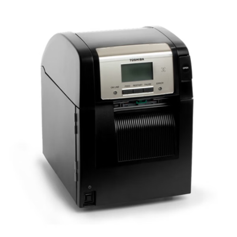 东芝(TOSHIBA)BA420T-TS12-CN-S工业标签机 快递电子面单二维条码打印机高清大图