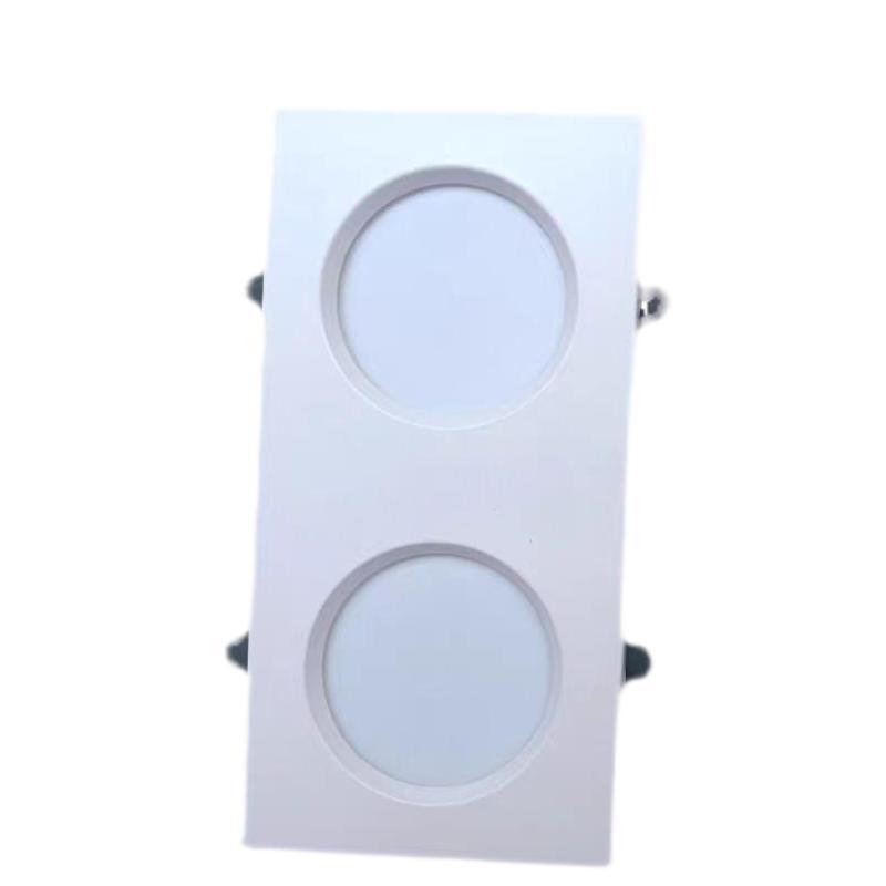 鑫彪2*6W双头筒灯/支 白光 白色高清大图