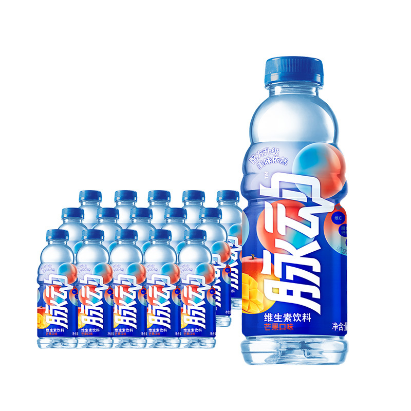 脉动 Mizone 脉动芒果口味600ml *15瓶整箱高清大图