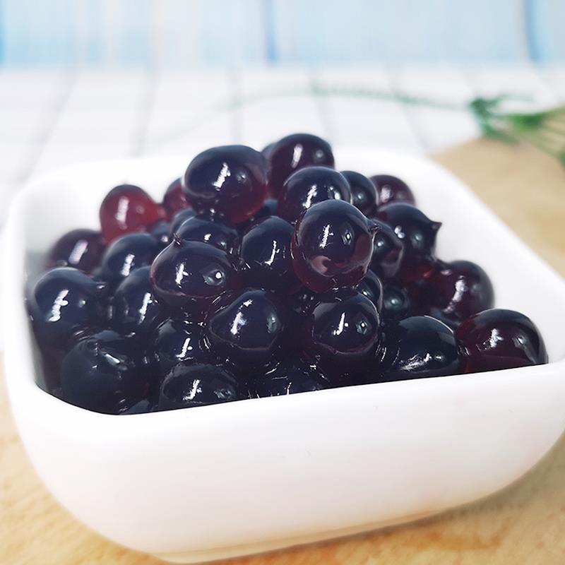 奕方爆珠奶茶爆珠水果爆爆珠 寒天冻豆冰粥奶茶爆珠爆蛋批发 迷你草莓