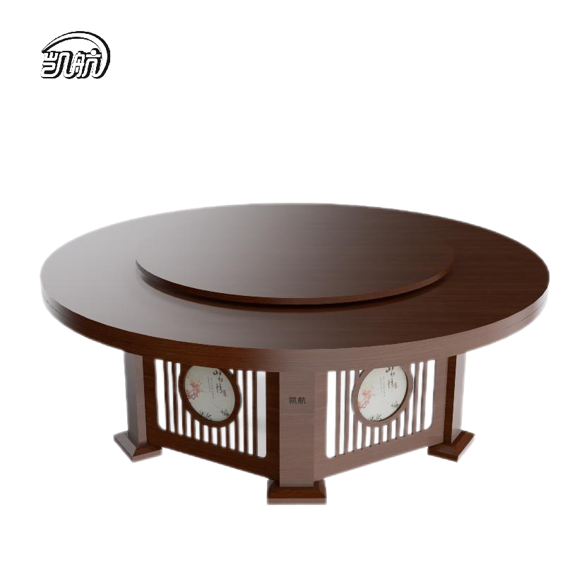 凯航中式圆形会议桌KH-25YXHYZ个高清大图