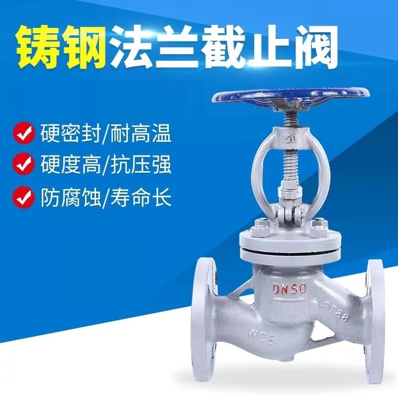 伟鹏双兴 铸钢法兰式截止阀 DN300 台高清大图