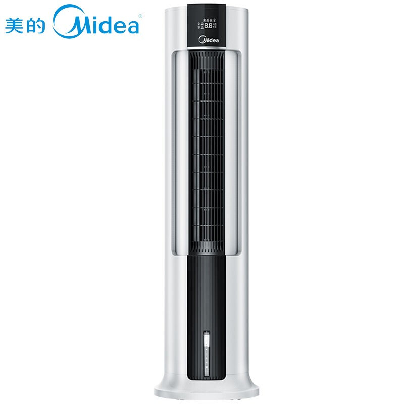 美的(Midea) 变频空调扇蒸发式冷风扇 家用电风扇 冷塔扇AC120-18AR 白色高端款