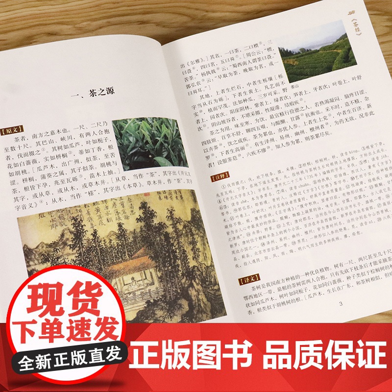 [3册]图解普洱茶+识茶泡茶品茶一本全+茶经彩色图解 书籍高清大图